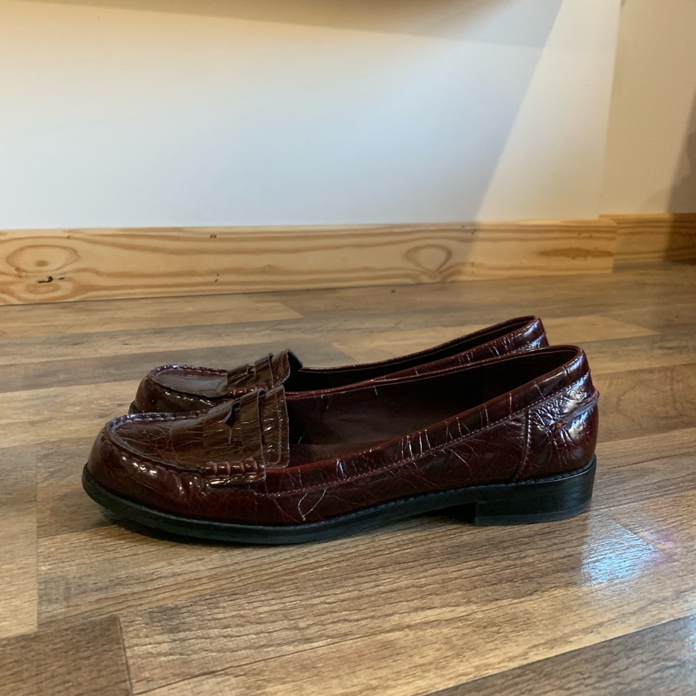 Franco Sarto VINTAGE slip on loafers shoes size 9M